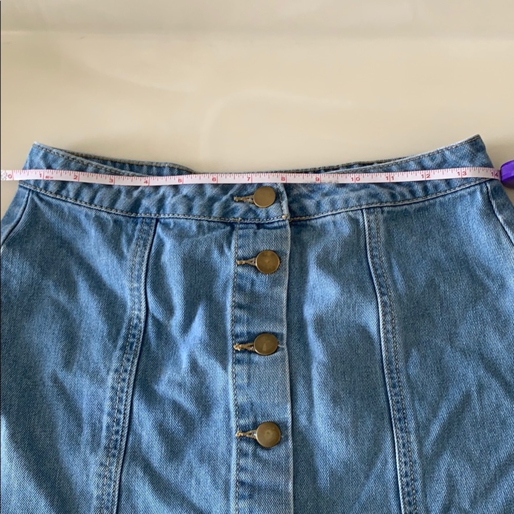 Denim mini skirt - Picture 4 of 5